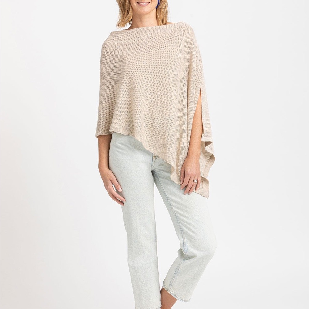 AMMA Cocoon Nursing Cover – Natural – 7-in-1 Multi-Use (Good Condition) - Picture 8 of 13